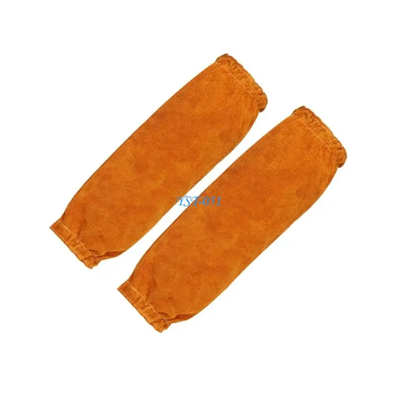 E15A 1 Pair Welding Arm Covers Flame Retardant Arm Protections For Industrial Work