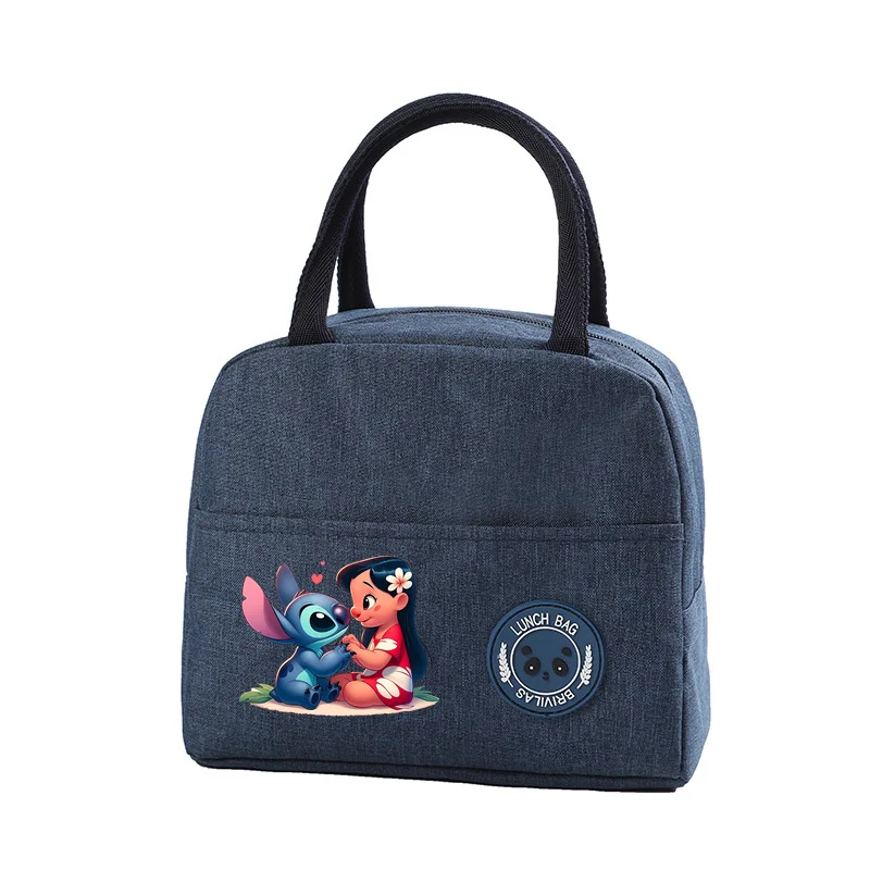 Disney Lilo & Stitch Geïsoleerde Lunch Tas Isolatie Bento Pack Aluminiumfolie Meal Pack Ijs Pack Student Bento Lunch Handtas