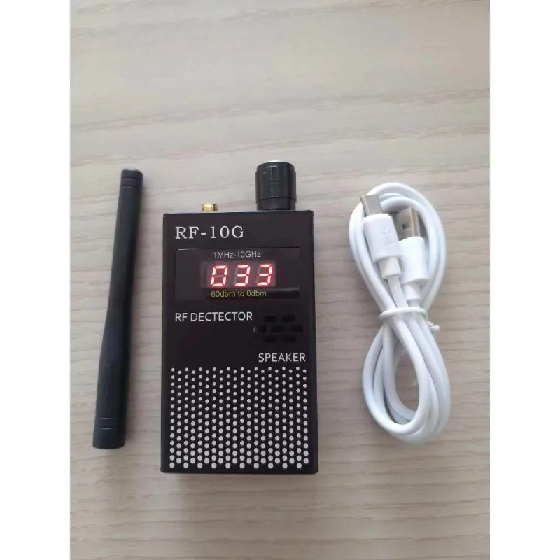 Digital Field Strength Meter RF-10G Power Meter, Radio, Detector 1MHz-10GHz