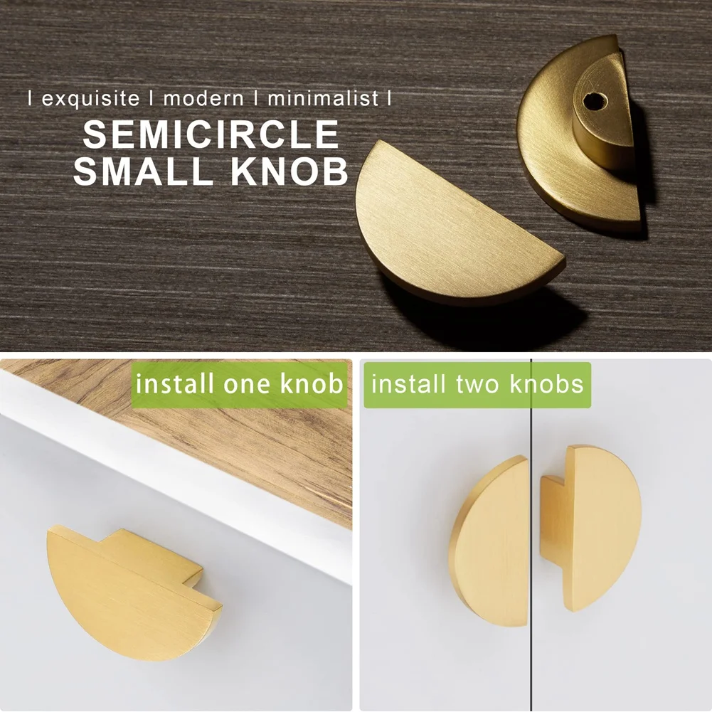 

Highly Recommended.5 Pack Brass Dresser Drawer Pulls, Kitchen Cabinet Knobs and Handles