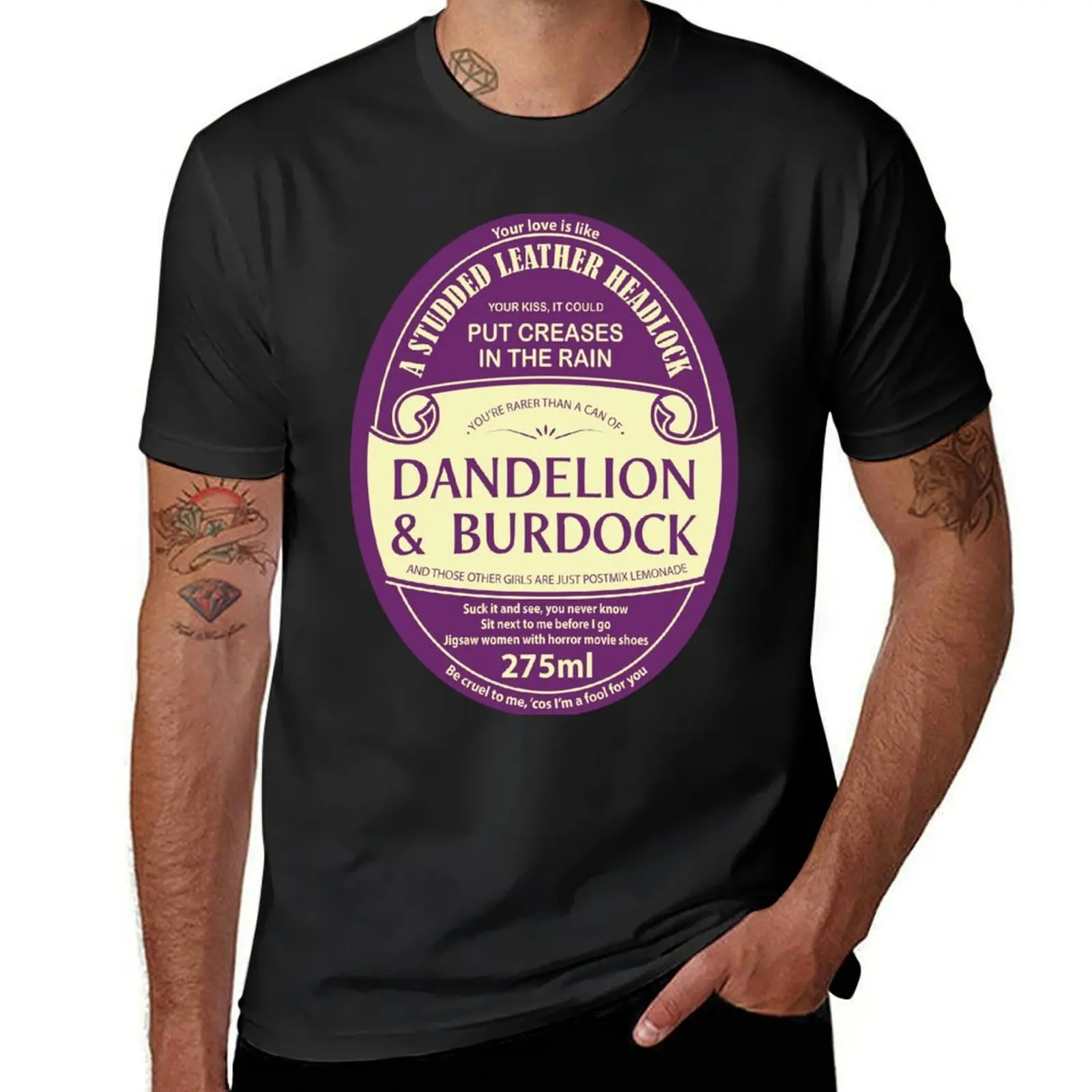 Dandelion & Burdock T-Shirt graphics tops quick-drying blanks mens funny t shirts