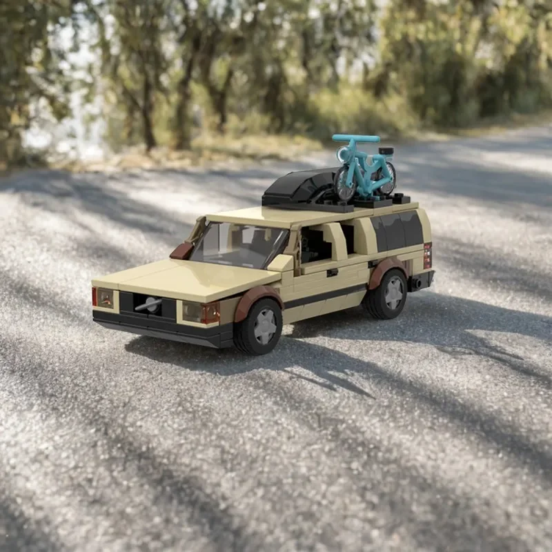 270-Piece Volvosda 740 Wagon MOC Model, Classic Nordic Design, Suitable For Adults And Teens Building Blocks