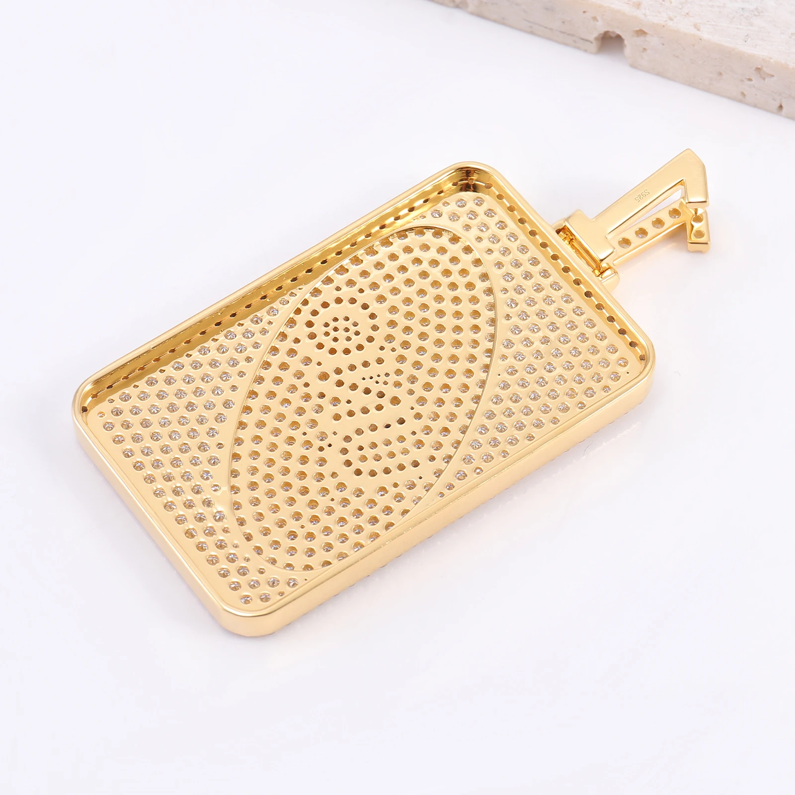 Hip Hop Pendant for Women  S925 Miami Rock Style Pendant for Men Custom Jewelry