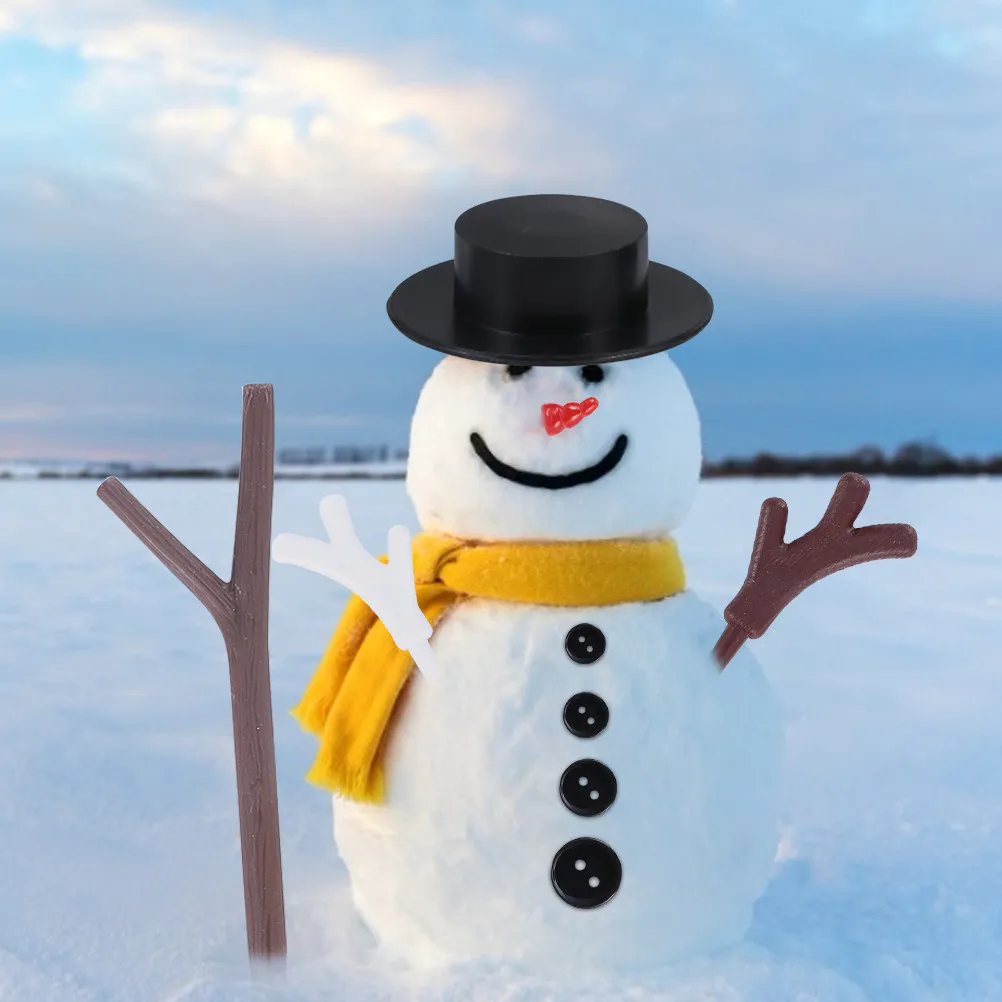 

302Pcs Snowman Handmade Accessories DIY Christmas Decoration Kit Winter Outdoor Snowman Set Colorful DIY Craft Buttons for Kids