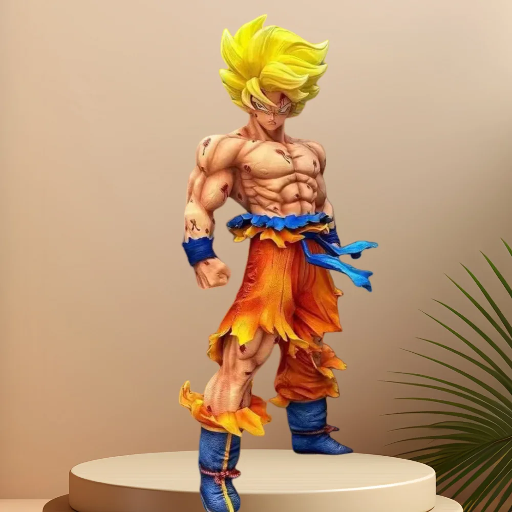 30 cm Dragon Ball Figur Son Goku Figur Super Saiyajin Goku Anime Statue Sammlung Spielzeug Zimmer Dekoration Decora Schreibtisch Spielzeug geschenke