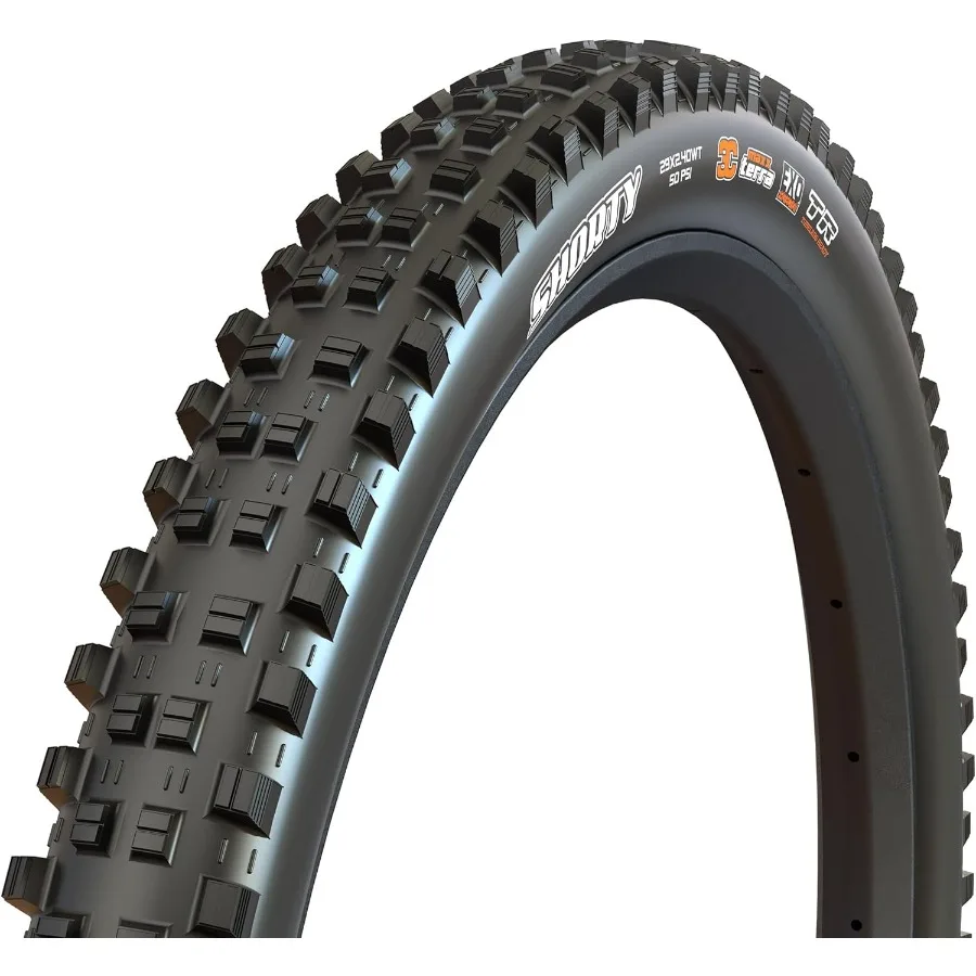 

Shorty - 3C MaxxGrip - 29 27.5 - DD DH - E25 Rating Tubeless Mid-Spike for Deep Dust or Wet Trail Conditions Optimized Traction