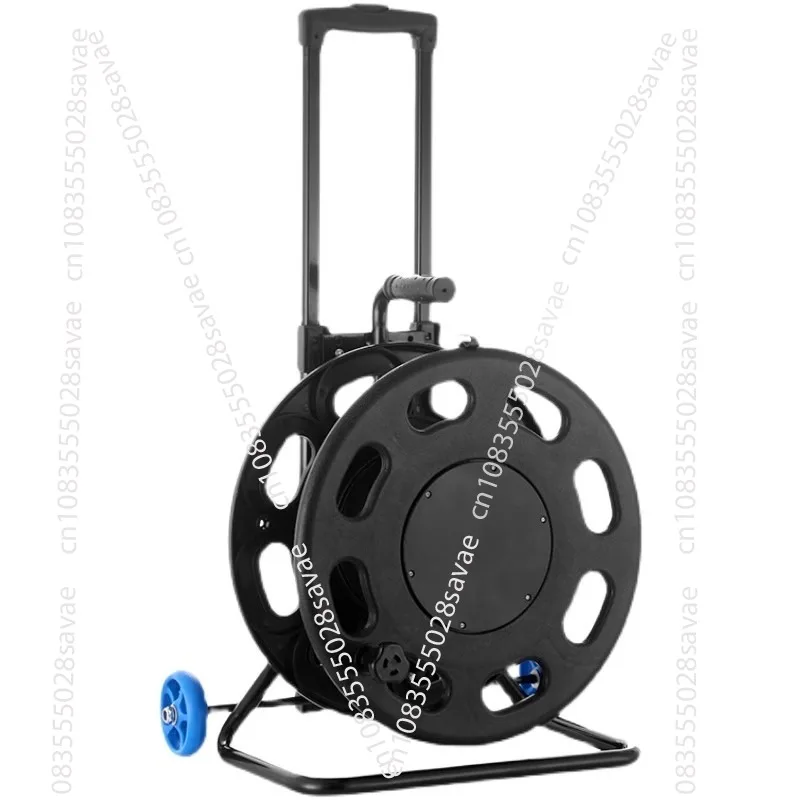 

Mobile cable reel reel 80m medium wheeled empty disc