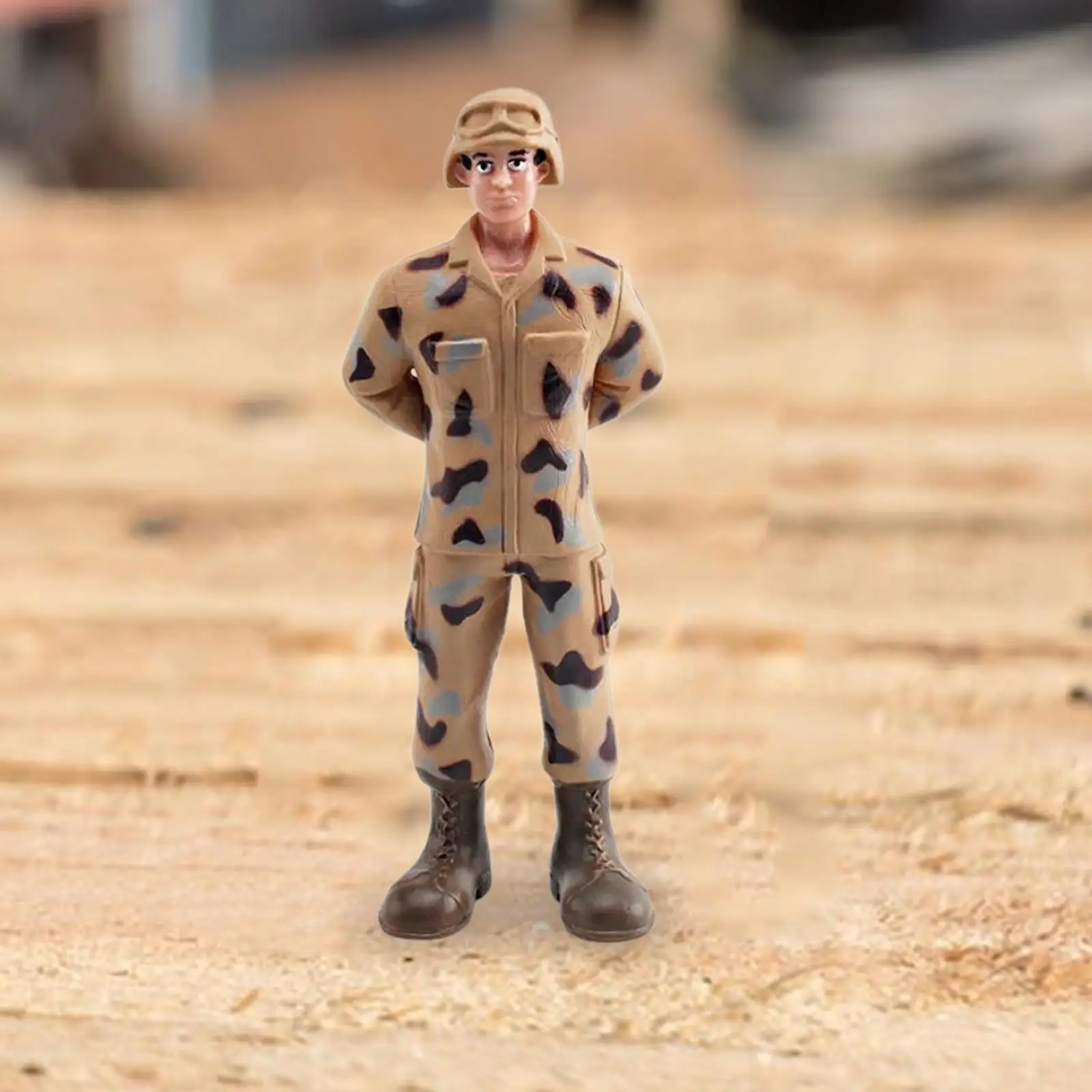 Juego de 2 estatuas en miniatura para dioramas de jardín y coleccionables