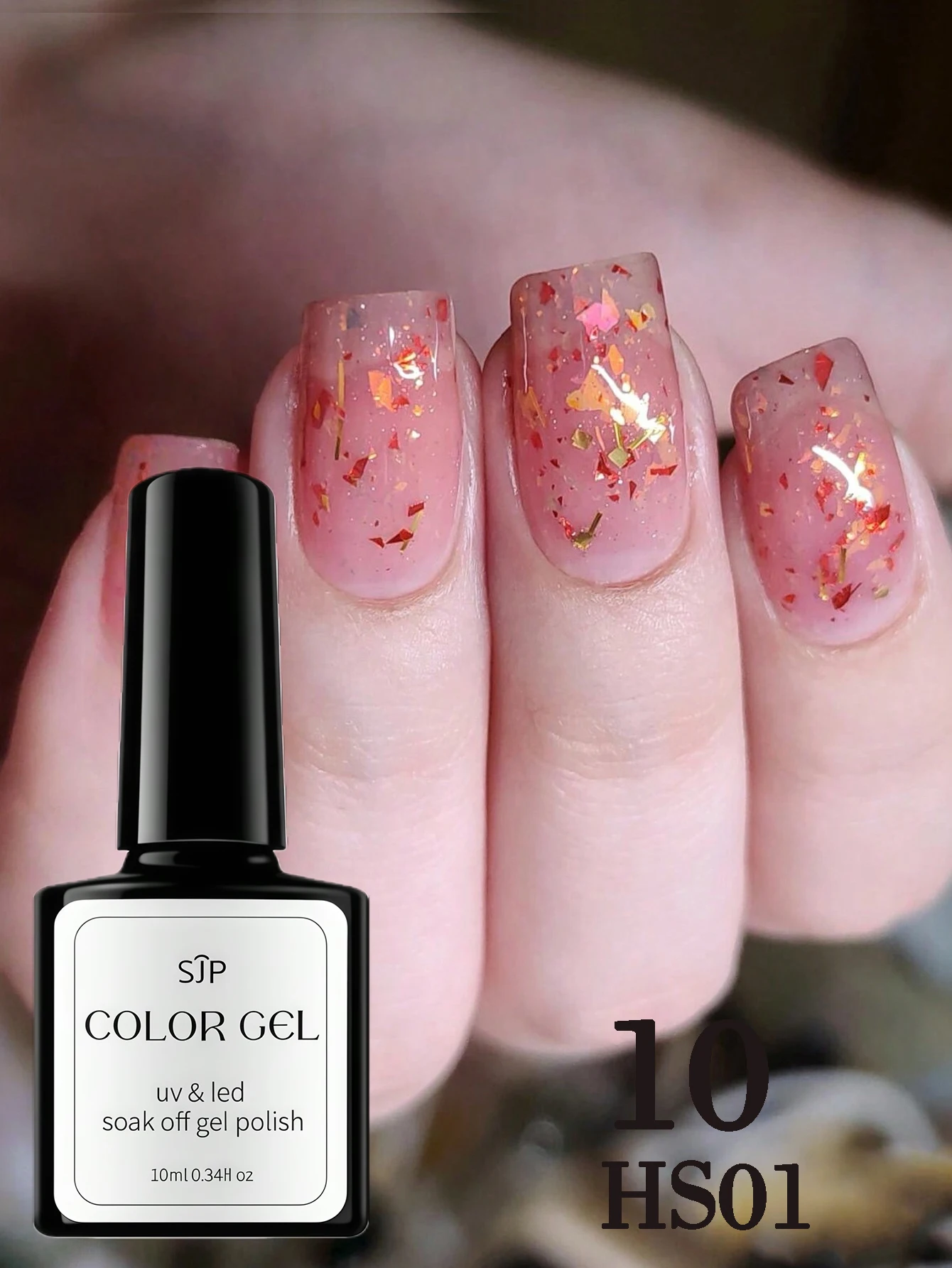 10ml minéral roche vernis à ongles minéral Gel à ongles tremper UV LED Nail Arts Gel vernis couleur Gel artistique Nail Art charme