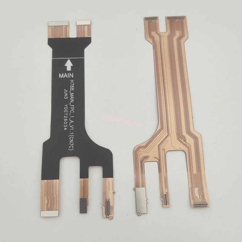 For Tecno Camon 50 Ultra 5G CN7C FPC Flex Cable Connect LCD Display And USB Charging Dock Board To Main Board Motherboard