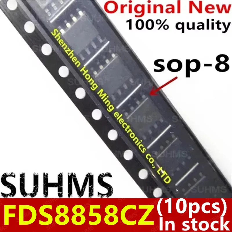 (10piece)100% New 8858CZ FDS8858CZ sop-8