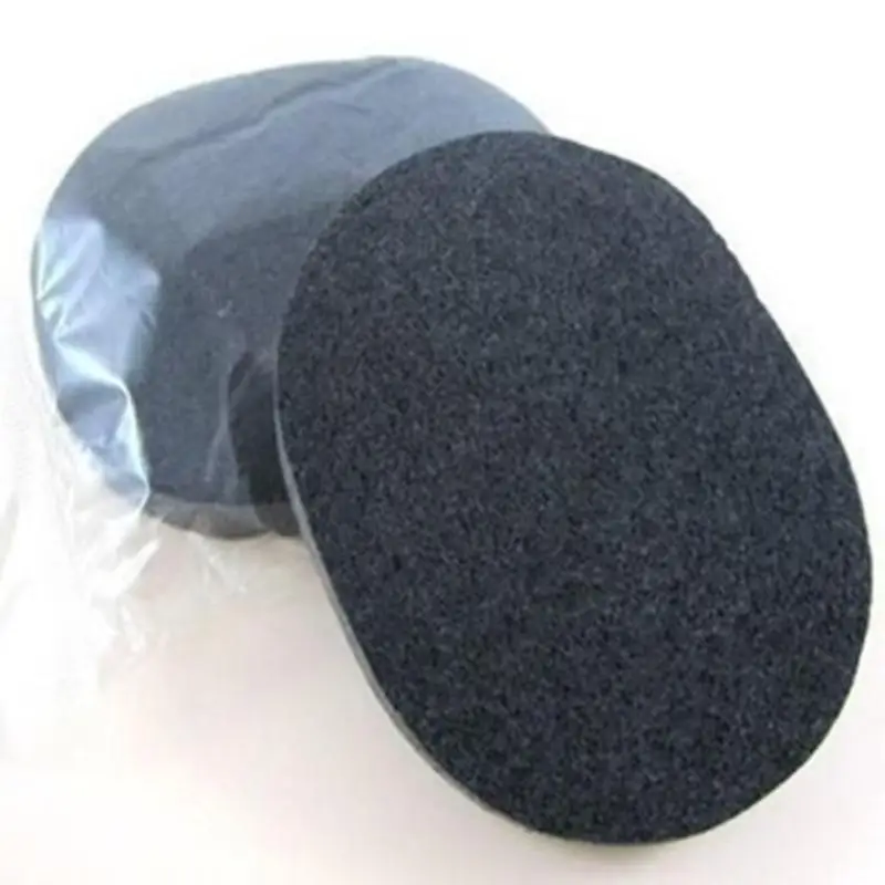 Soft Natural Bamboo Cosmetic Puff Deep Pore Cleansing Face Sponge for Makeup Remover Daily Beauty Use 1Pcs