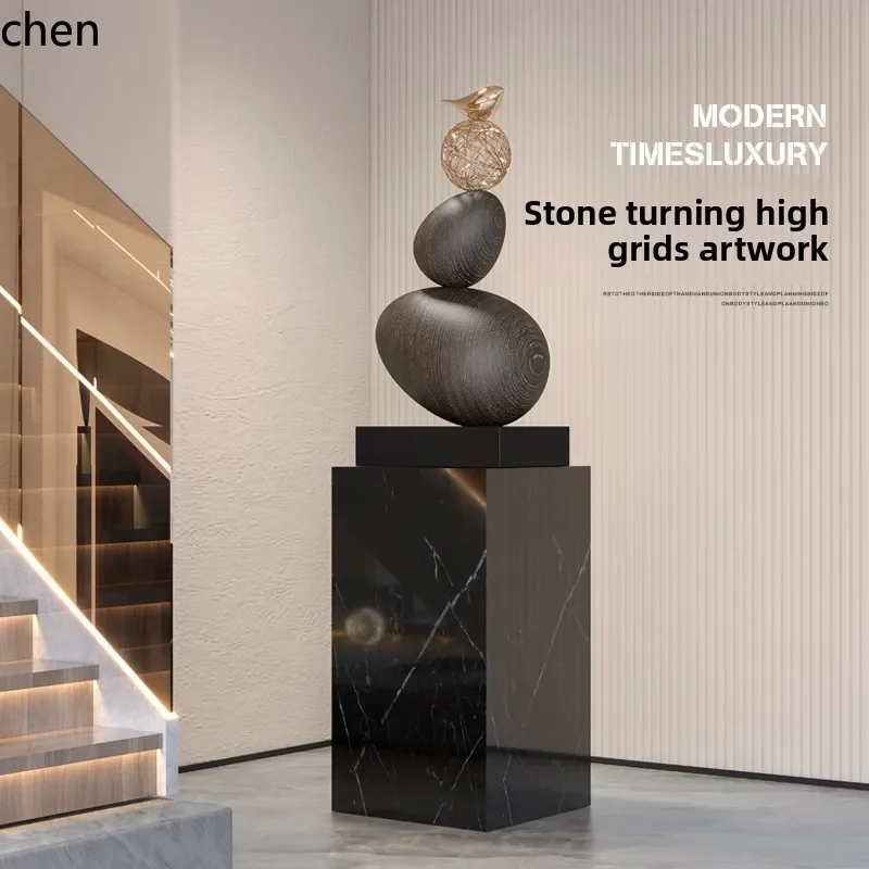 HT Creative Large Sculpture Entrance Decoration Living Room Home Decor