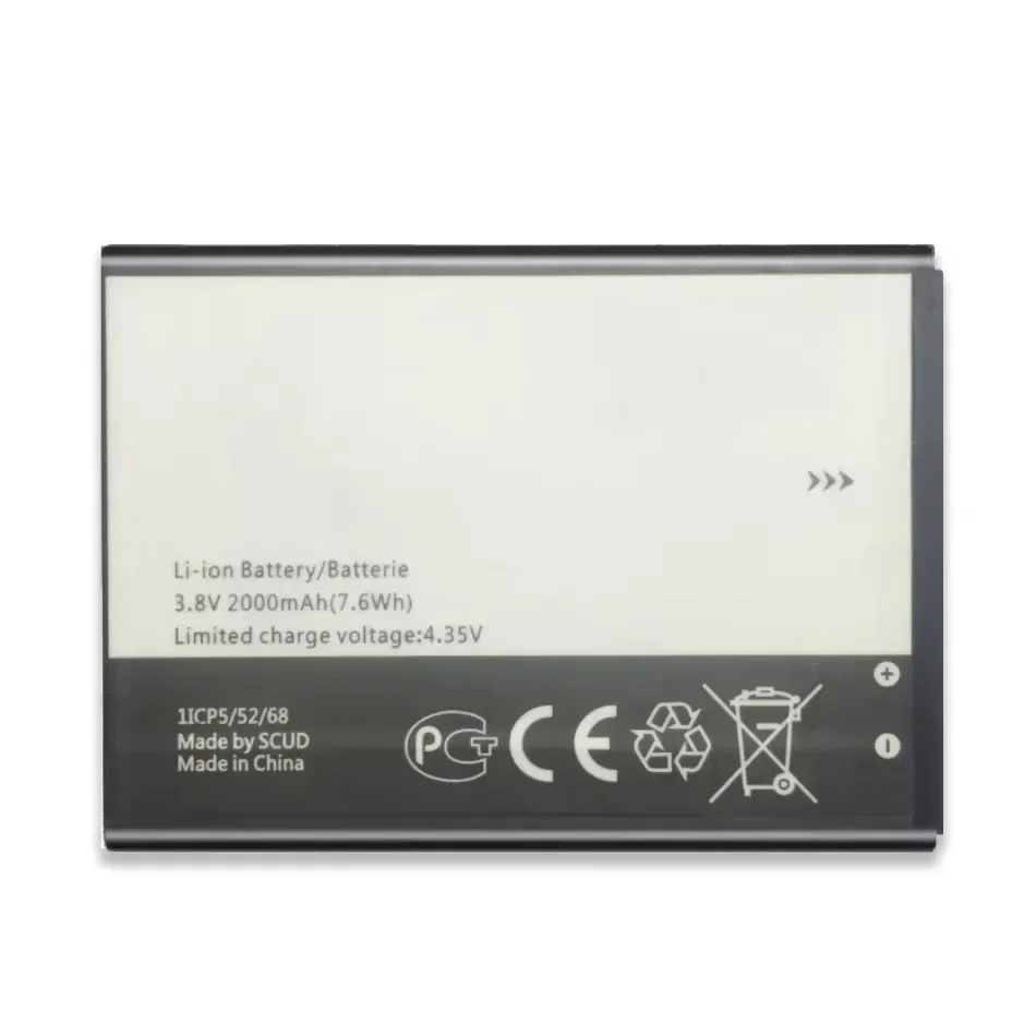 2000mAh High-Capacity Battery for Alcatel One Touch Pop Icon A564C, Model TLI020F2