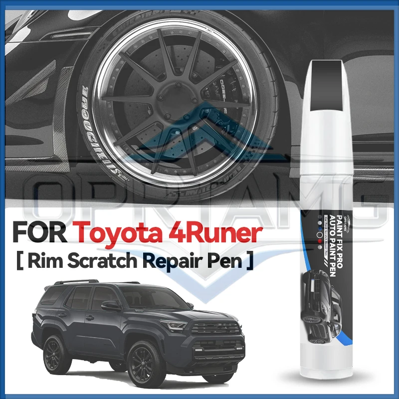 

Карандаш для подкраски колесных дисков Toyota 4Runner, средство для ремонта царапин, аксессуары для авто, черный, белый, серебристый
