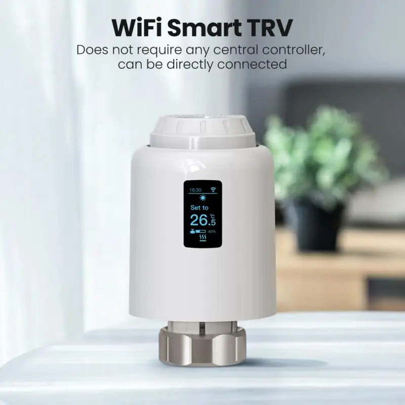 

Tuya Smart ZigBee/Wi-Fi термостат радиатор TRV программируемый термостатический привод регулятор температуры отопления Alexa Google