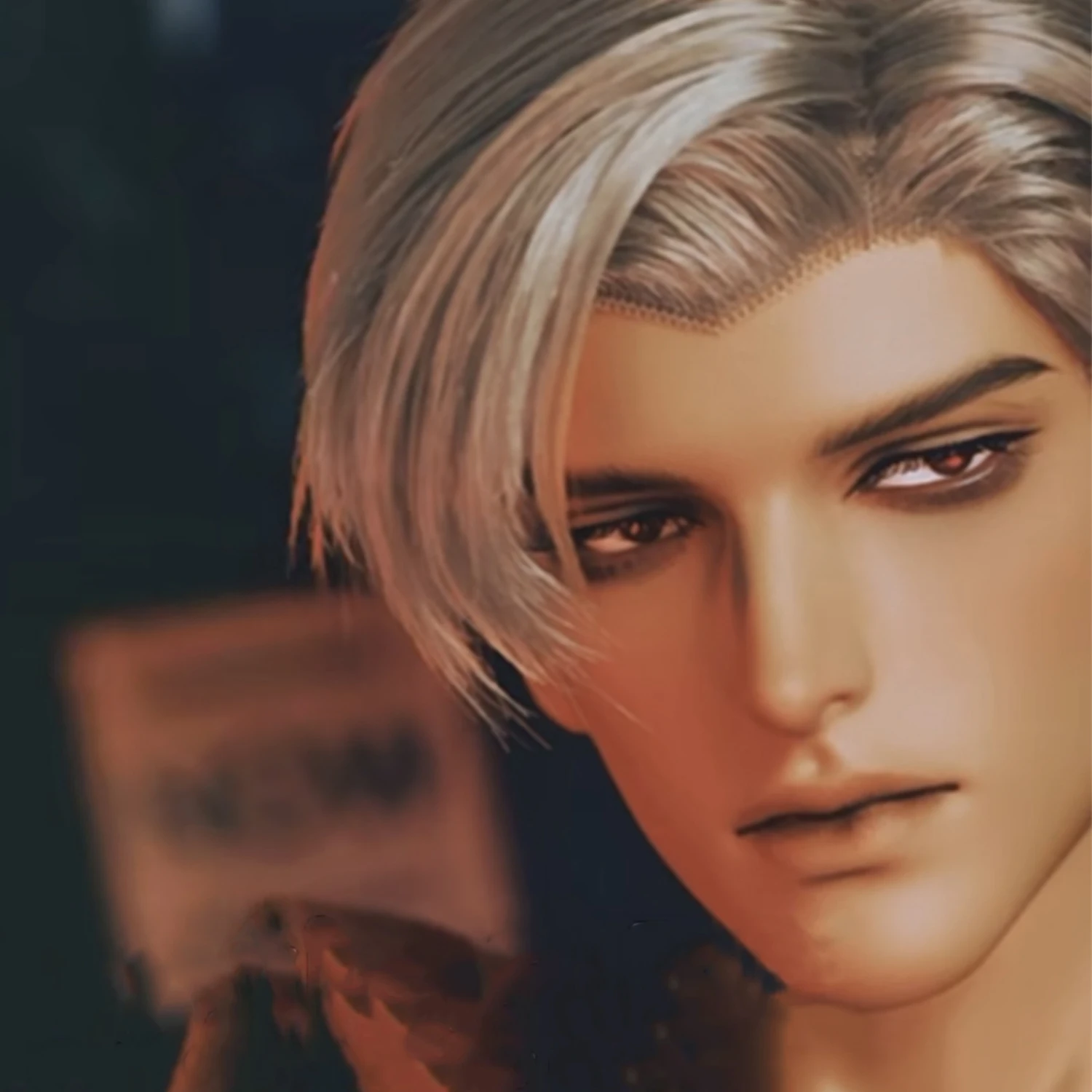 

Bjd Doll 1/3 Burntick Metrosexual Male Long and Narrow Eyes Expression Head Anime Ball Jointed Doll