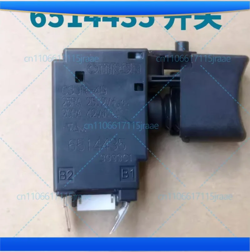 

Original Switch 6514435 Switch for Makita DTW300 DTW486 Charging Drill Electric Toggle Switch C3JR-4B
