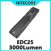 NITECORE EDC25 Built-in 1,700mAh Li-ion Battery  3,000 Lumens Gear, Outdoor/Camping, EDC