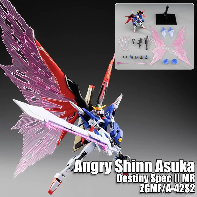 

Angry Shinn Asuka Model Destiny Spec Ⅱ MR ZGMF/A-42S2 Assembly Model Kits Alloy Skeleton Toy Action Figure Gifts