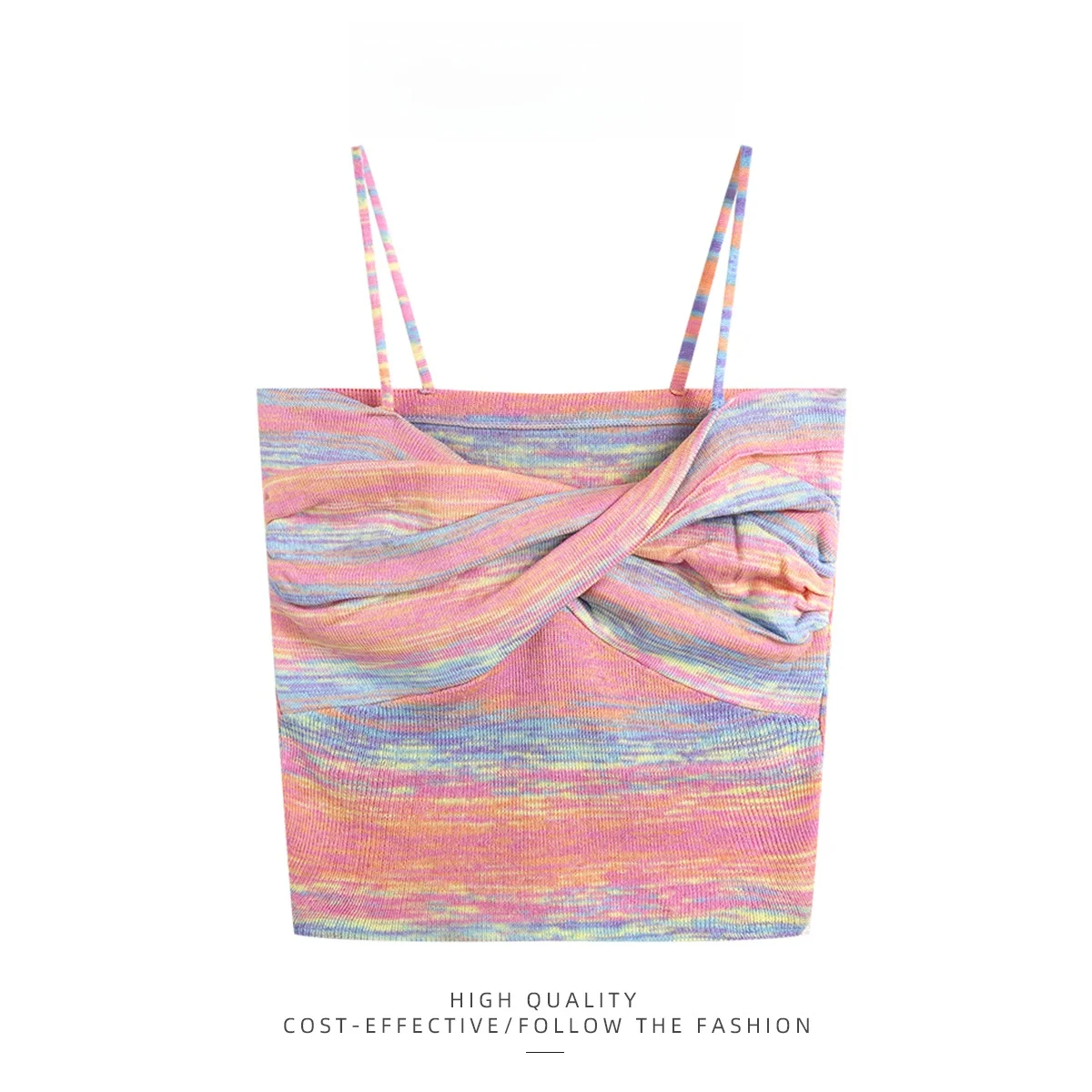 ستايل حلو وحار - توب نسائي بدون أكمام - وصول جديد لفصل الصيف - صديري بدون ظهر - أنيق وشعبي - حصري للبيع عبر الإنترنت - أكمام ... #3