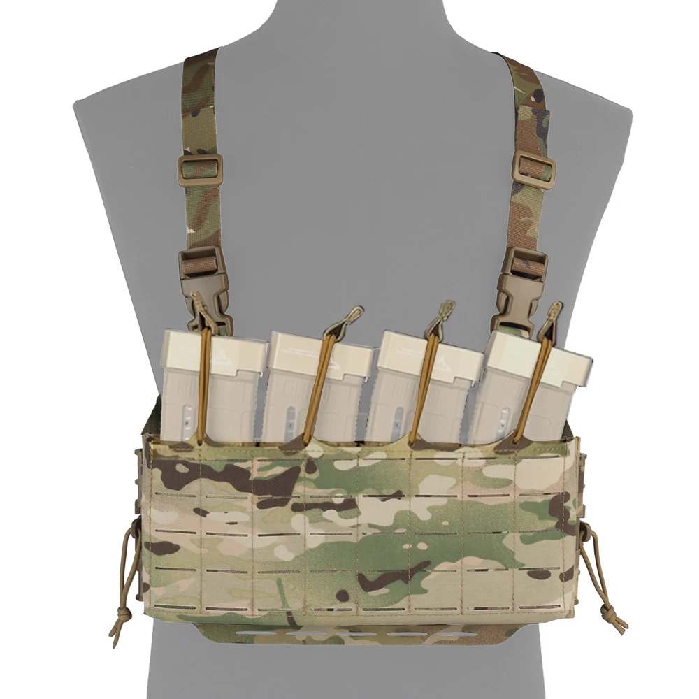 

Тактическая нагрудная установка с четырьмя магнитами 5,56 7,62, передняя панель, MOLLE, охотничий жилет для страйкбола, быстросъемный рыцарский нагрудный жилет, снаряжение