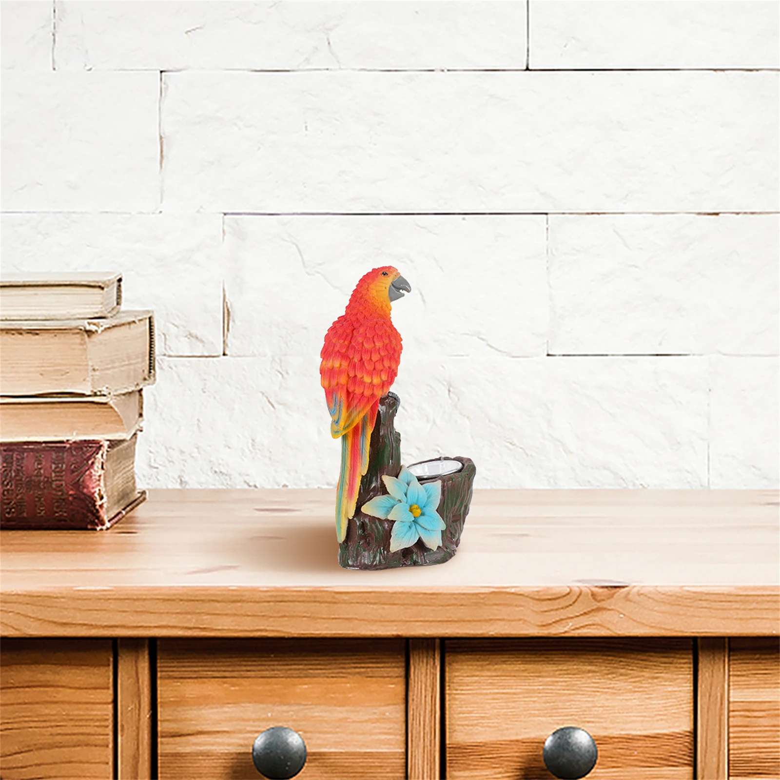 

1Pcs Cartoon Bird Shape Solar Night Lamp Creative Resin Garden Landscape Light Outdoor Courtyard Lawn Decoration Lighting