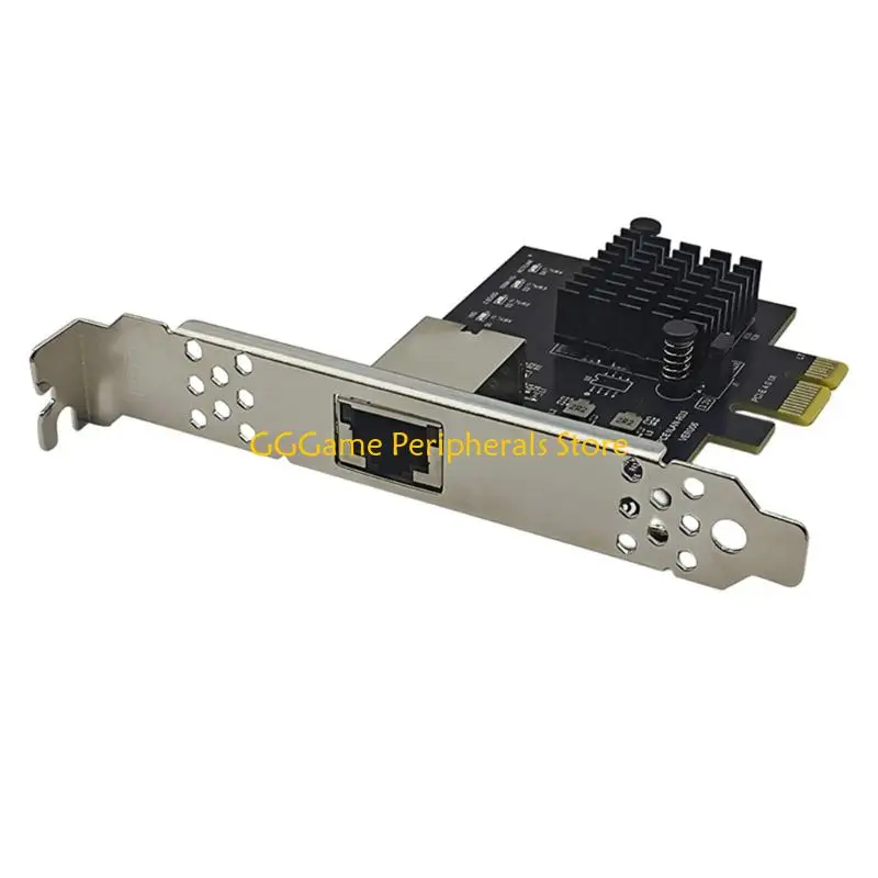 

U55B 10Gbps PCIE4.0 1X to RJ45 LAN Adapter Gigabit Networking Card RTL8127AT Chip