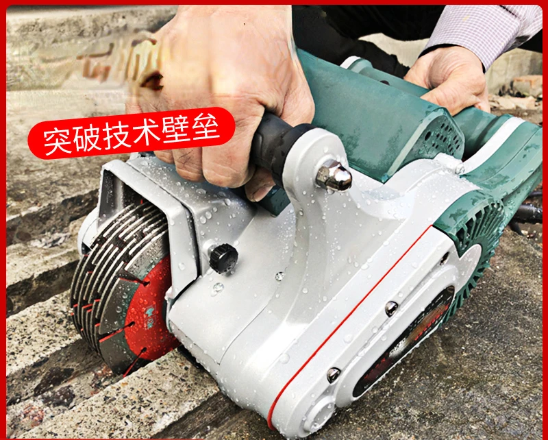 Brushless Slotting Machine One-Time Molding Water and Electricity Installation Wall Concrete High-Power Light Single Handheld