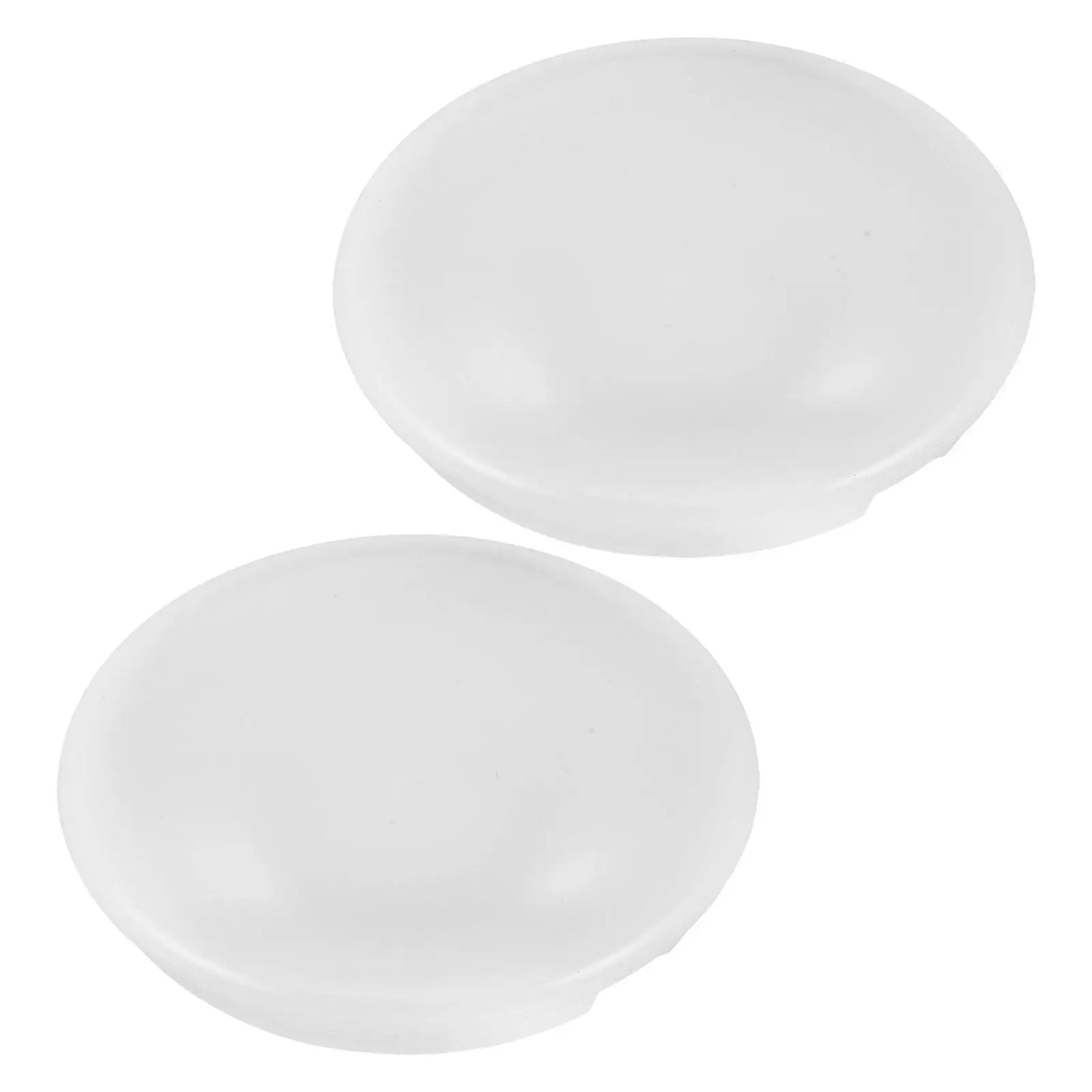 2Pcs Ceiling Fan Light Dome Shade White Acrylic Replacement Round Flush Mount Ceiling Fixture Cover Fan Lamp Shade Replacement