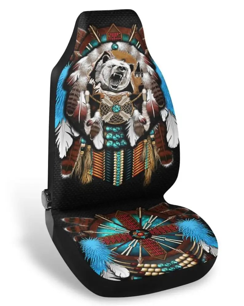 أغطية مقاعد السيارة المفروشات الجنوبية الغربية الأصلية، ديكورات داخلية عالمية صديقة للبيئة، أغطية مقاعد مريحة