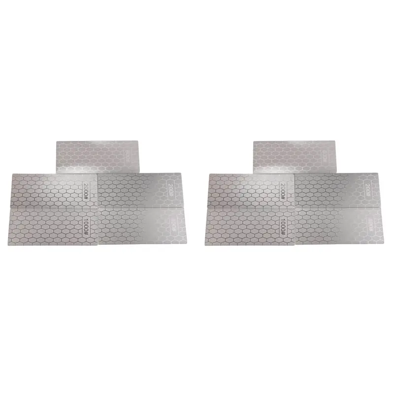 yls-diamond-sharpening-stones-10pcs-diamond-sharpening-plates-with-honeycomb-surface-plate-200-400-600-1000-2000-grit