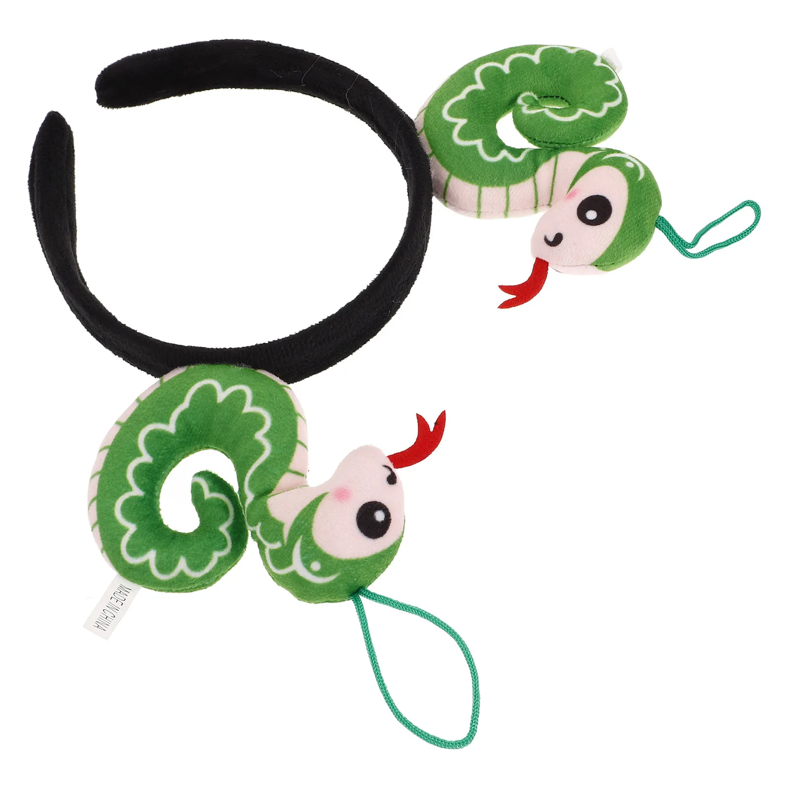 Snake Headband Cute Cartoon New Year Hairband Unique Hair Accessory Party Headband for Women Hairband Unique Hair Accessory