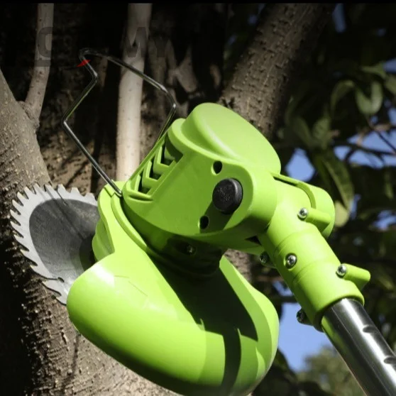 多機能家庭用小型手持ち式芝刈り機（枝剪定・除草用）