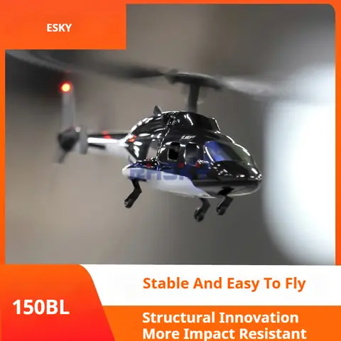 Esky 150bl Mini Afstandsbediening Realistische Simulator Helikopter Combat Onbemande Vliegtuigen Afstandsbediening Speelgoed Verjaardagscadeau voor kinderen