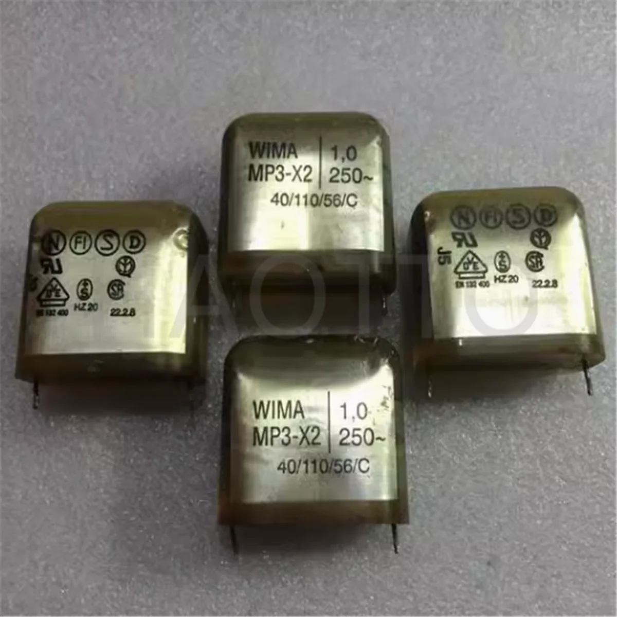 

Разобранный немецкий WIMA Mingweima MP3-X2 1 мкФ 250 В/275 В переменного тока медный контактный бесконечный конденсатор