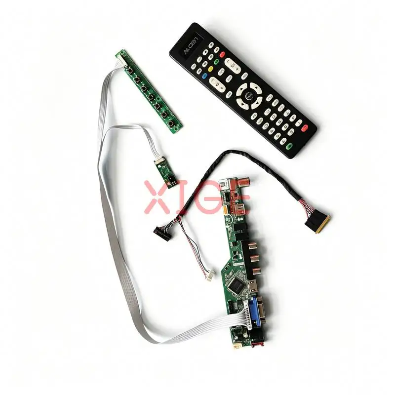 

Controller Board Fit B156HTN01 B156HTN02 N156HGE B156HTN03 Laptop Screen USB+AV+VGA+HDMI LVDS-40 Pin 1920x1080 1920*1080 Kit DIY