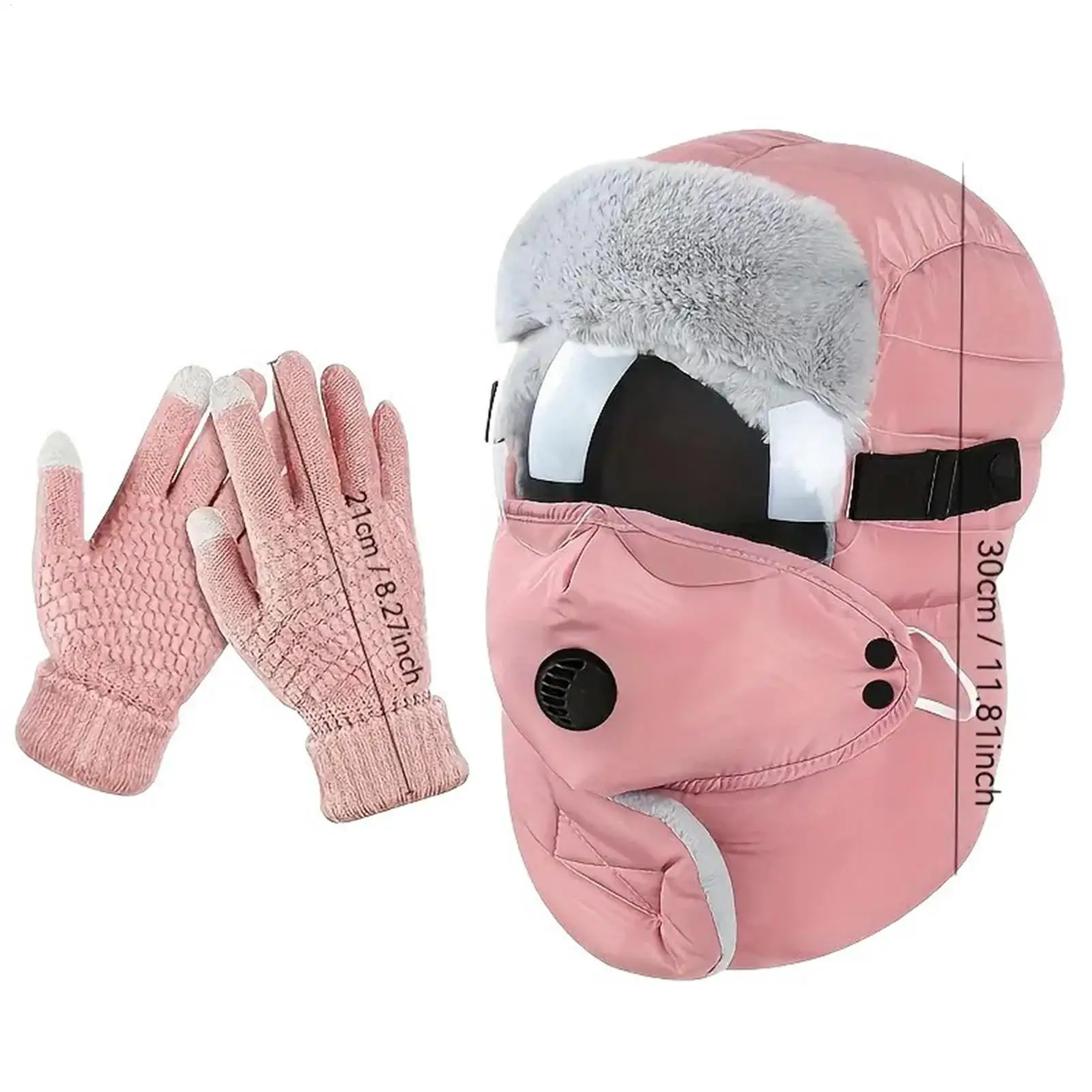 الصياد قبعة للنساء 4 في 1 للجنسين الدافئة الدراجات اكسسوارات الصيد قبعة من أوت دور للتزلج التزلج التزلج حذاء الثلج التخييم