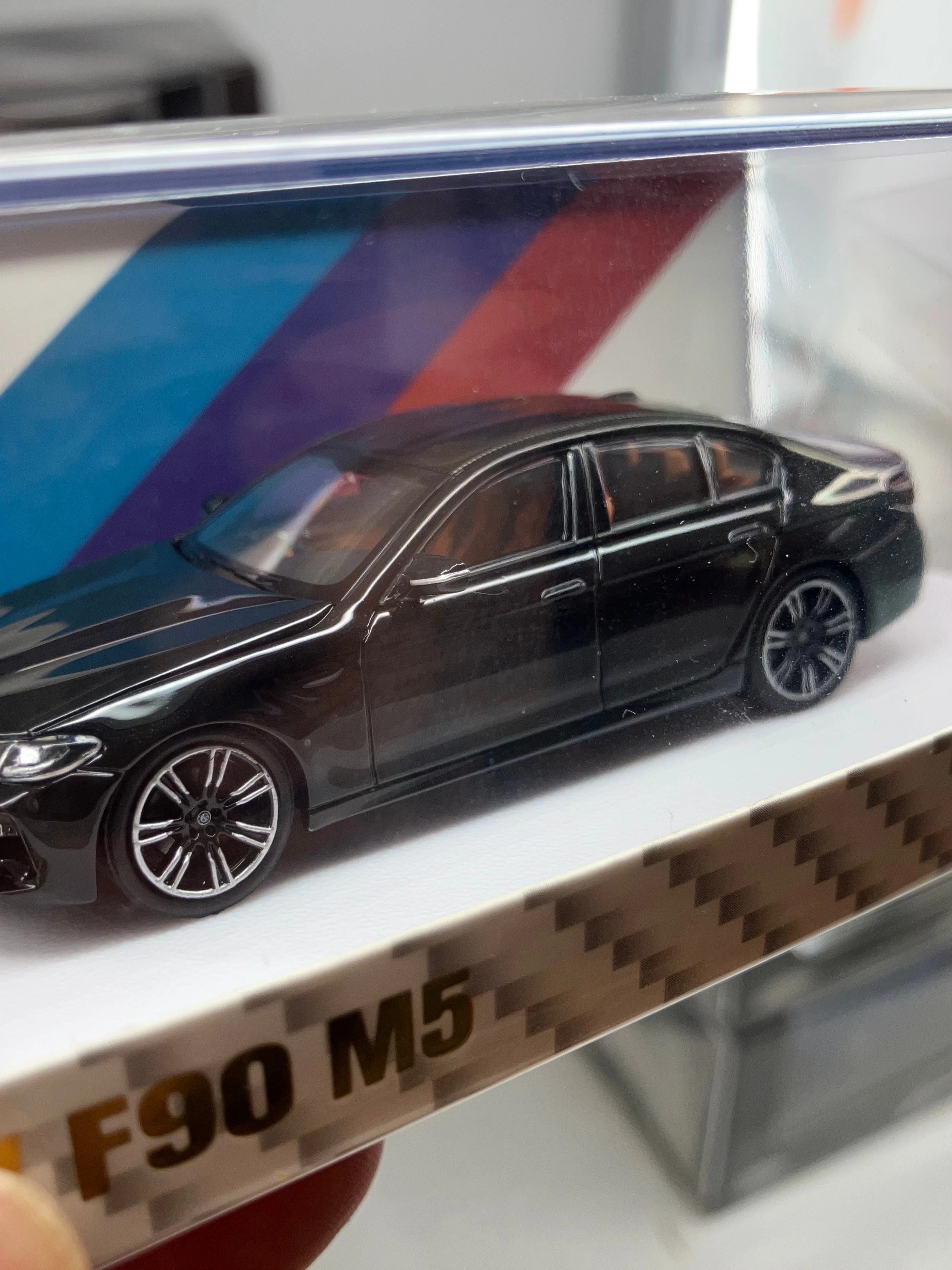 

HM 1/64 F90 M5 Black Diecast Model Car Collection Limited Edition Alloy