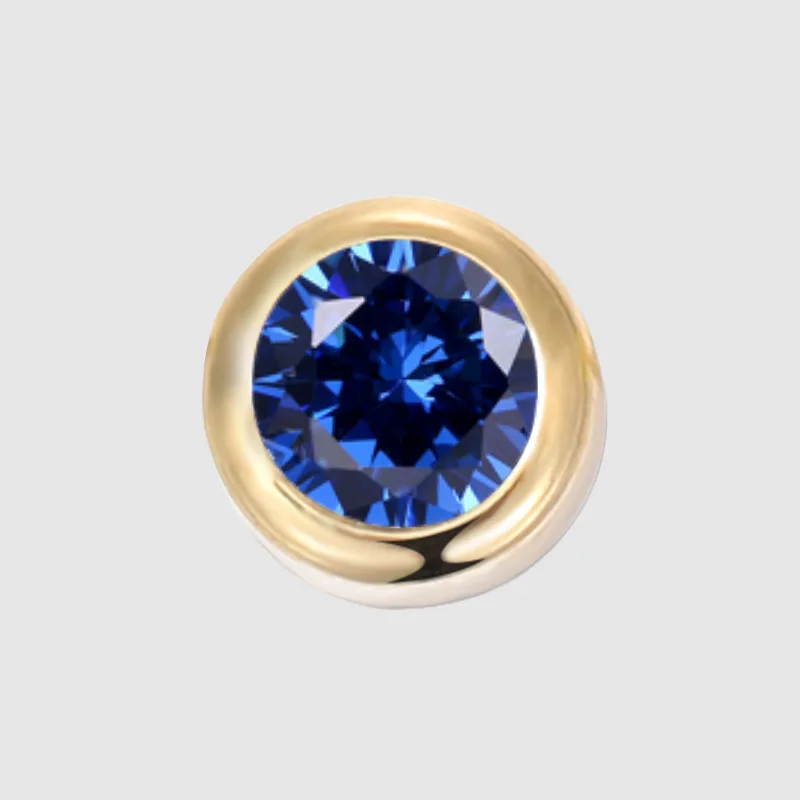 Colorful Zircon DIY Charm Pendant for Daily Wear