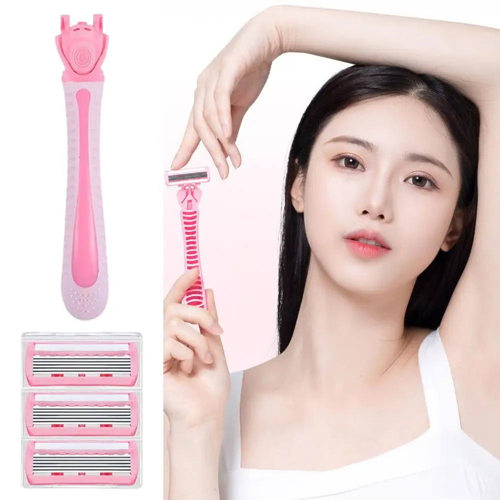 Men And Women Body Hair Bikini Safety Razor Blade Female Hair Removal Shaving Shaver Replacement Heads