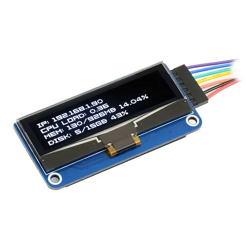 Módulo de Placa de Expansão OLED Raspberry Pi 4 B, 2.23 ", Suporta SPI, I2C, Jetson Nano, 3B, 3B, 4B