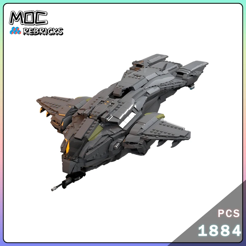 

Ultimate Collection Series MOC Building Blocks D77-TC Space Transport Ship Model Dropship Technology Bricks Toy Collection Gifts