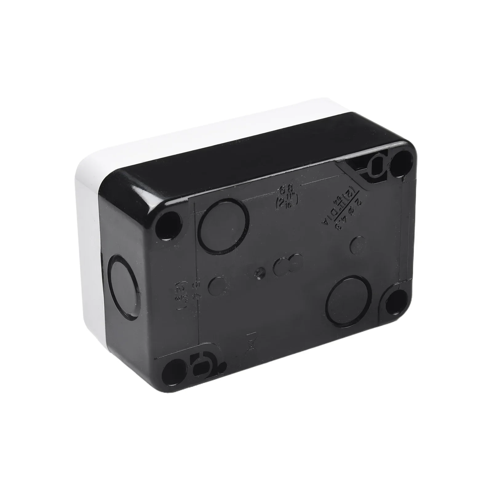 Push Button Station Switch Brushless Motor 22mm Mounting Hole 68*105*50mm Momentary Reset White+Black+Red+Green