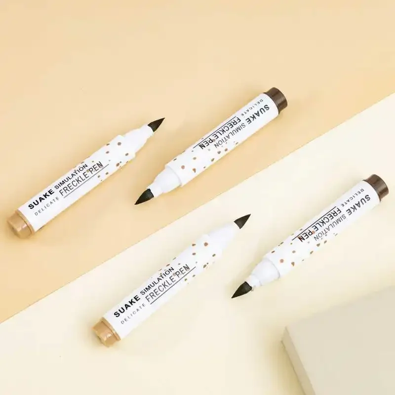 1PC Face Fake Freckles Pen Natural Waterproof Lifelike Fake Freckles Pen for Long Lasting Look Dot Spot Pen Makep Tool Cosmetic