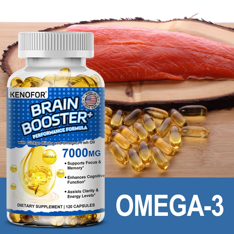 Omega 3 Fish Oil - 1200mg EPA  - Ginkgo Biloba Extract review and price