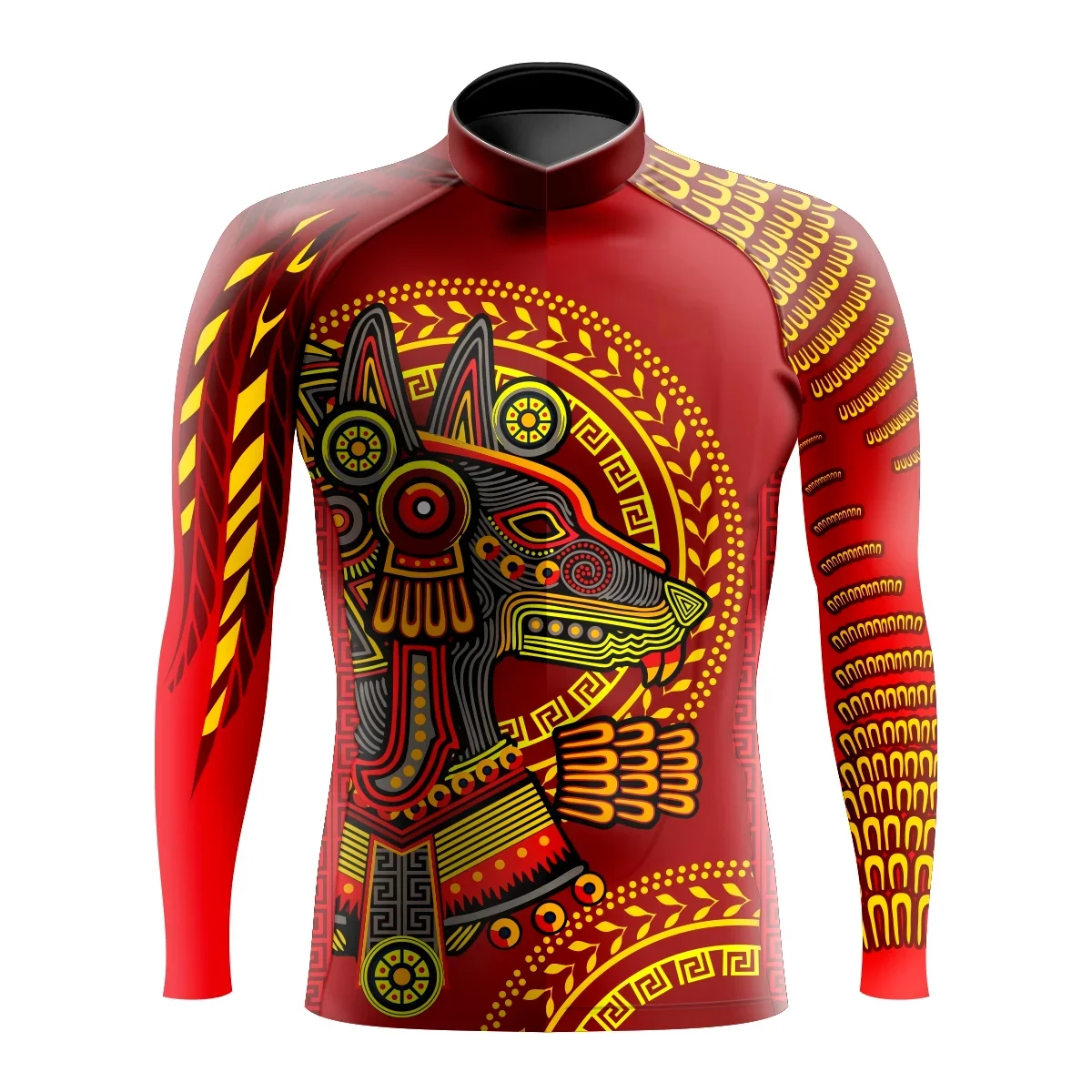 Mountain Biking New Mexico - Mexico Cycling Jersey Men Long Sleeve