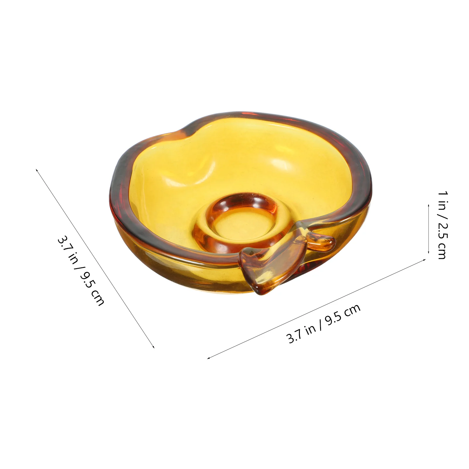 

6Pcs Glass Sauce Plates Transparent Creative Serving Dishes for Home Restaurant Hotel Stain Resistant Easy Clean Dipping