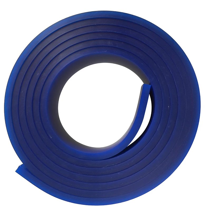 Gratis Verzending! Zeefdruk Rubberwisser Blade Roll 40Mm * 8Mm * 4M Flat-Vormige 65A Hardheid