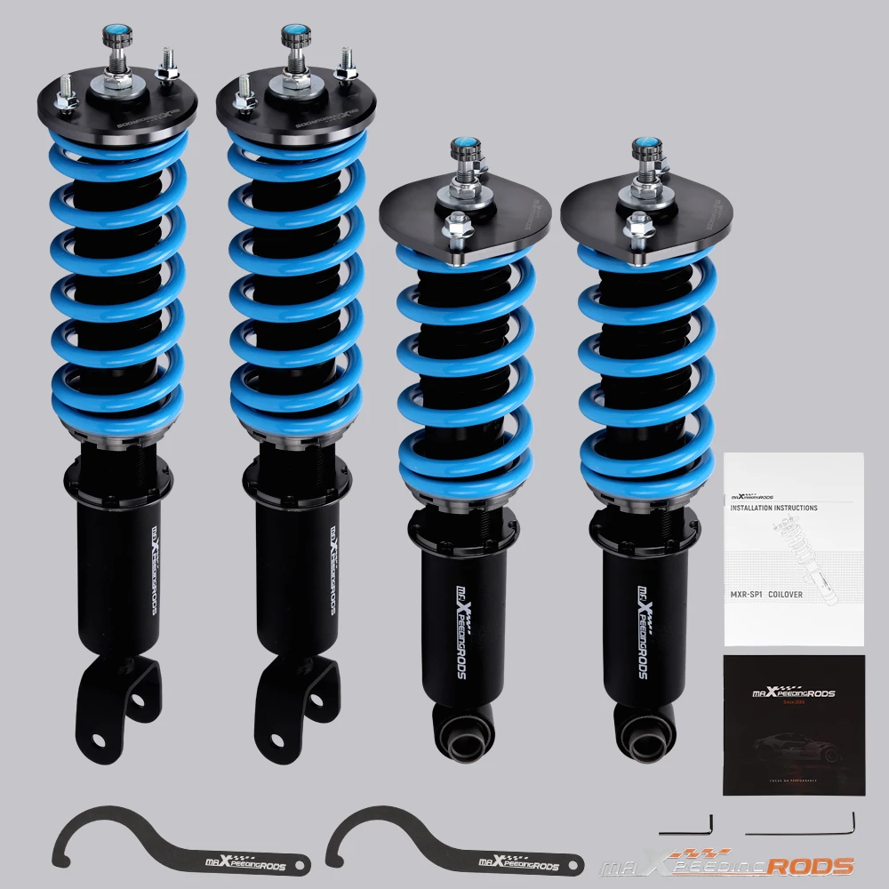 

Maxpeedingrods T6 Coilovers Kit Coil Spring Struts For Nissan 300ZX 90-96 Z32